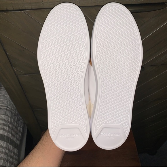 Cole Haan Womens Grand Cosscourt Faux Leather Athletic Training Shoes Size 10.5 - Picture 9 of 11